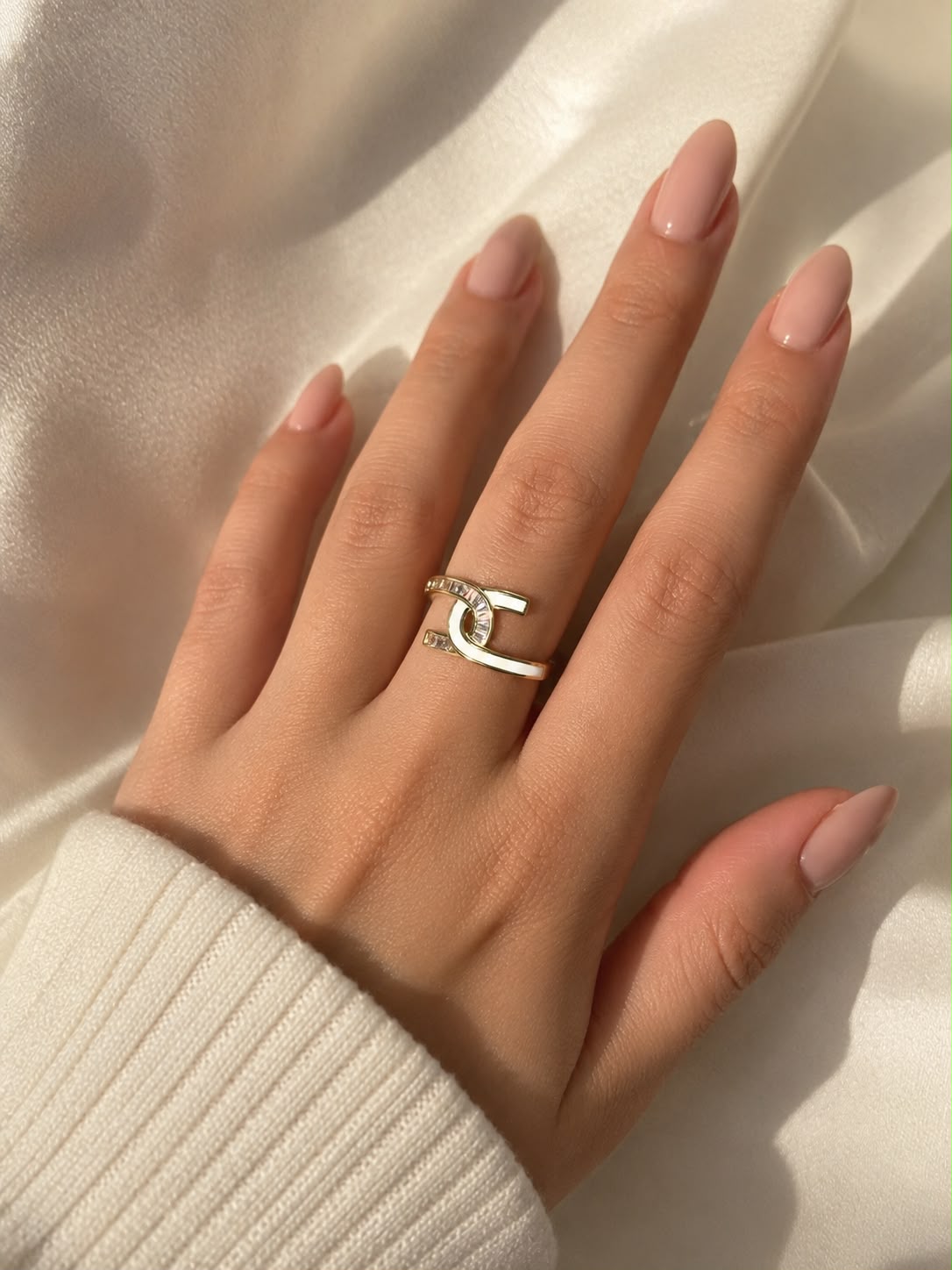 Aurora Twist Ring