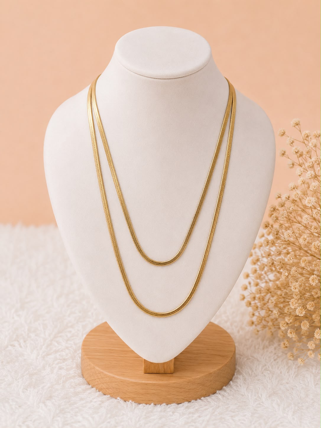 Classic Double Chain Necklace