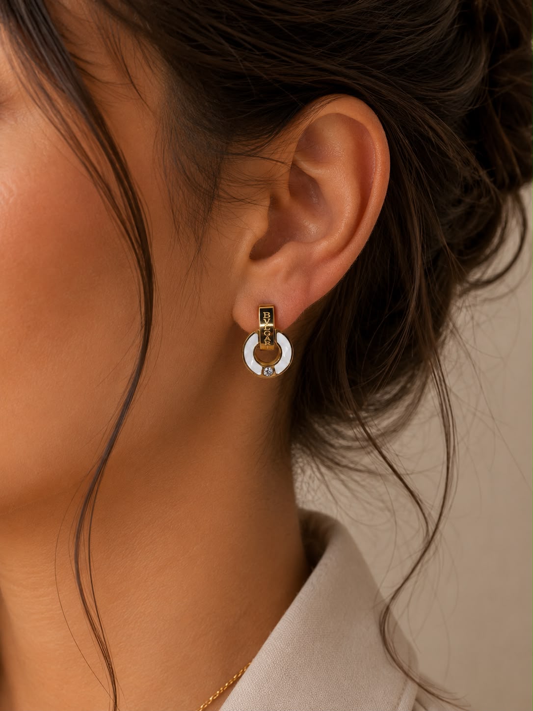 Pearl Eclipse Earrings