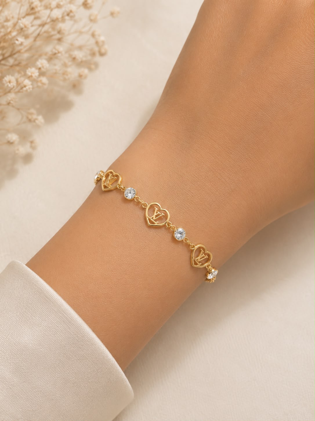 LV Heart Whisper Bracelet